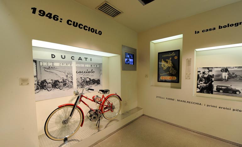 Cucciolo - Museu Ducati: a história da companhia em tour virtual