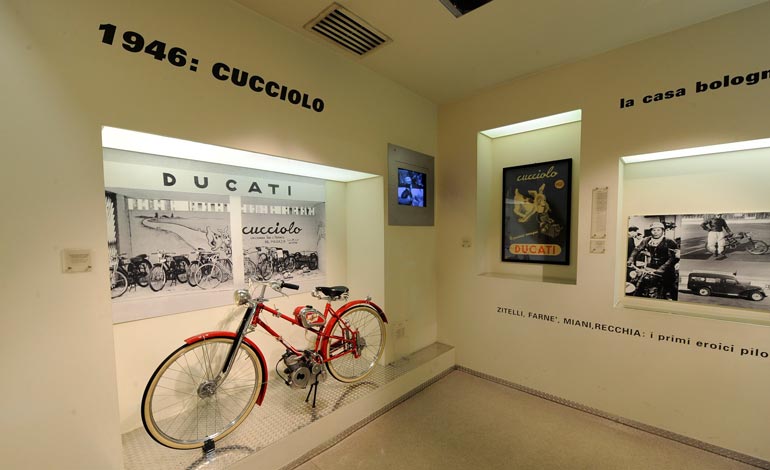 Cucciolo - Museu Ducati: a história da companhia em tour virtual Cucciolo - Museu Ducati: a história da companhia em tour virtual