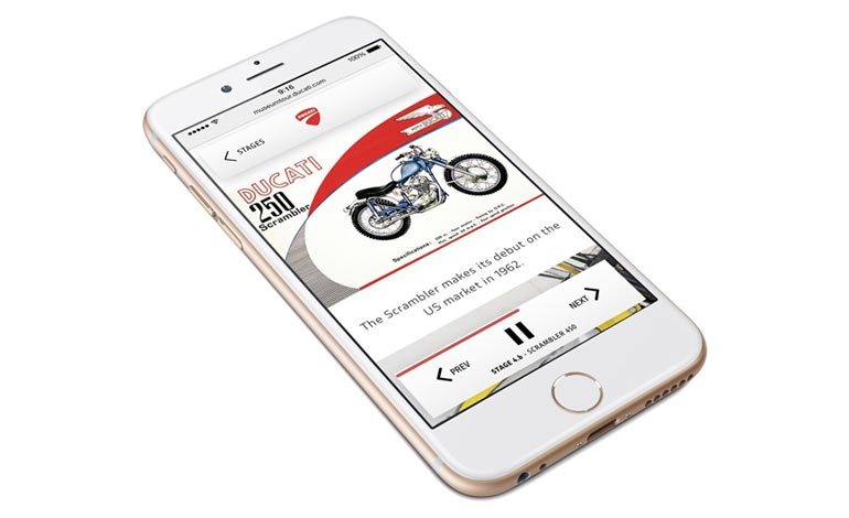Guia multimídia - Obras de arte - Museu Ducati: a história da companhia em tour virtual Guia multimídia - Obras de arte - Museu Ducati: a história da companhia em tour virtual