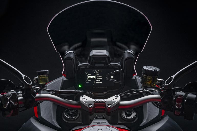 Sistemas de assistência eletrônica - Ficha Técnica da Ducati Multistrada V2 S