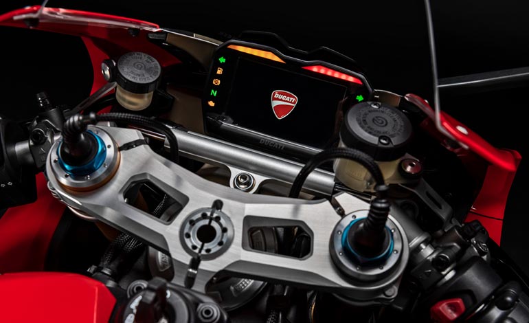 O que é painel TFT e como ele funciona em uma Ducati